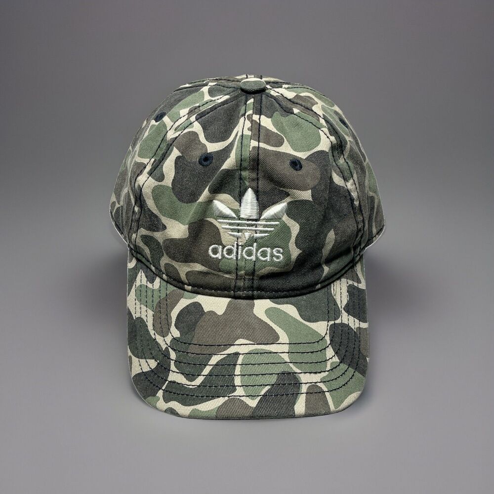 Adidas Originals Men's Digital Camo Relaxed Adjustable Cap Hat Adjustable